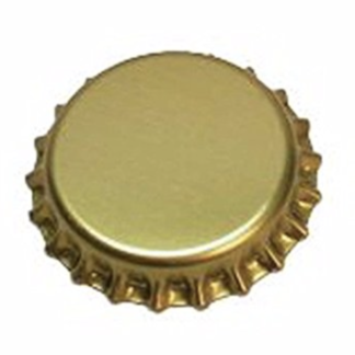 Gold Crown Seal Bottle Caps x 500
