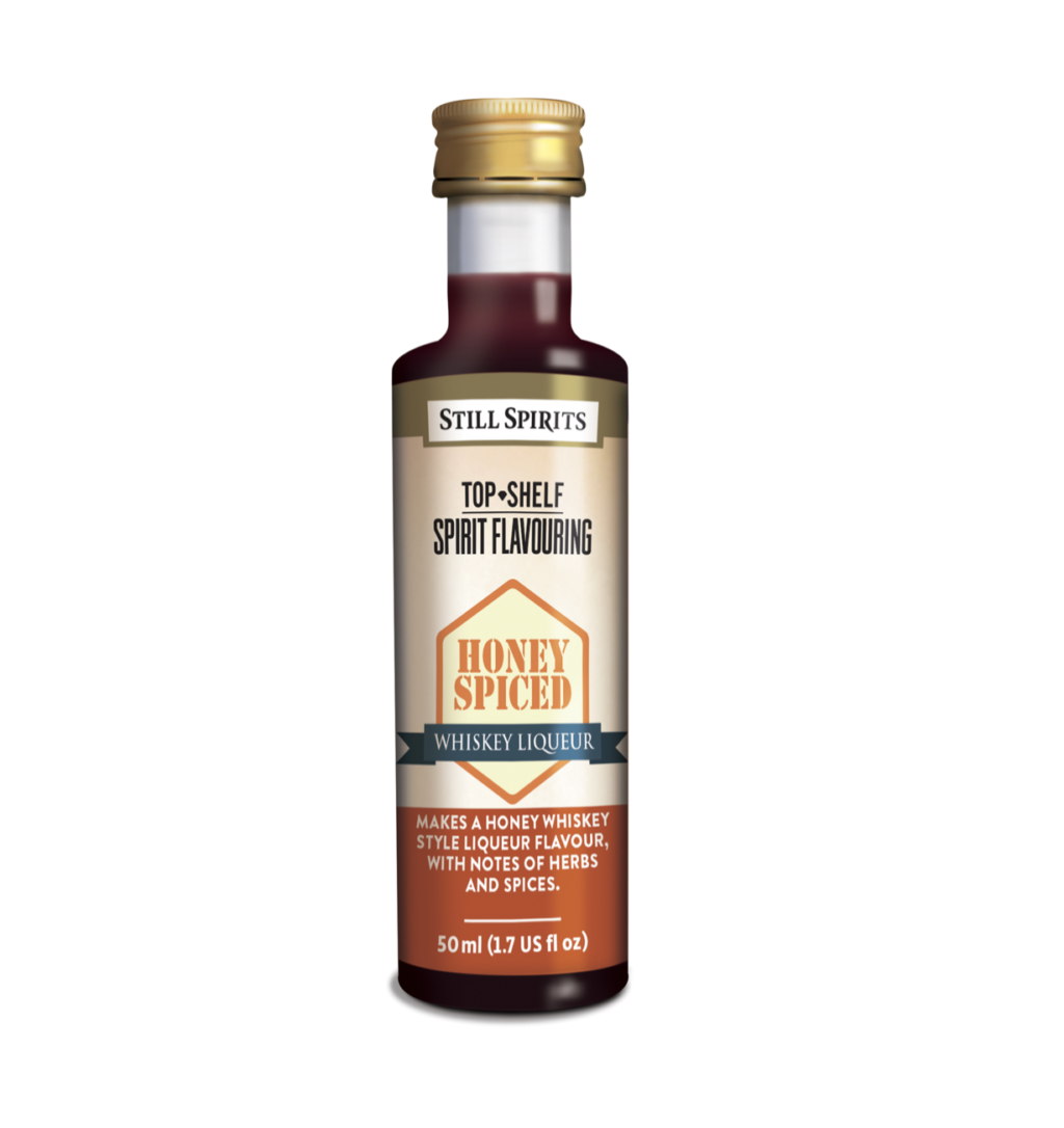 Top Shelf Honey Spiced Whiskey Liqueur