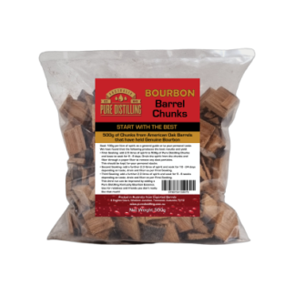 Pure Distilling Bourbon Barrel Chunks 500g