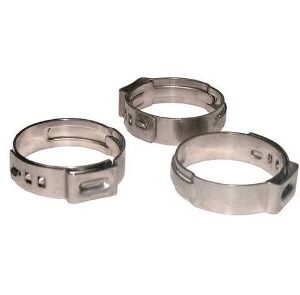 Stainless Stepless Clamp (Suit 10.5-12.5mm OD) 12.8mm