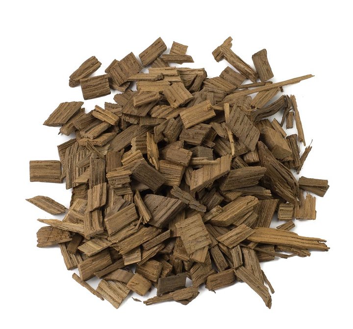 1LB Toasted White American Oak Chips & Sticks - For Distilling Moonshine, Beer, And Wine