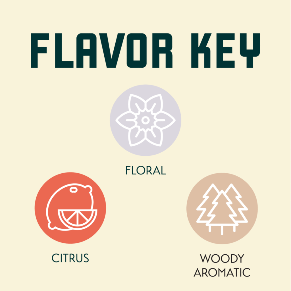 Centennial Hops Flavour Key