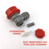 Duotight 8mm Ball Lock Disconnect Gas
