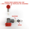 Duotight 8mm Ball Lock Disconnect Gas