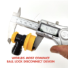 Duotight 8mm Ball Lock Disconnect Liquid