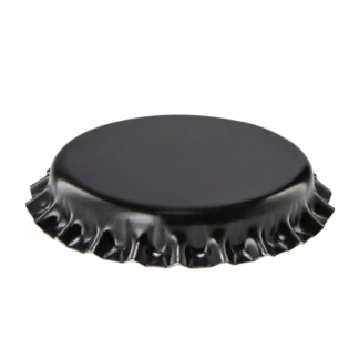 Black Crown Seal Bottle Caps x 500