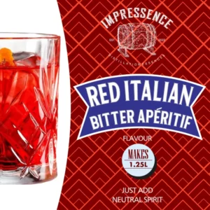 Red Italian Bitter Aperitif