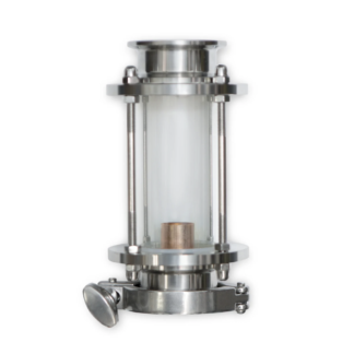 CREATE+ Sight Glass Bubble Plate for 2 inch tri-clamp distilling systems